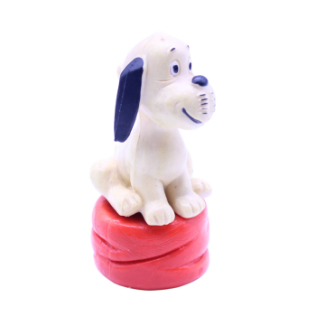 Schleich Wum sitzend auf rotem Kissen | Loriot Klassiker | hoppla-stuff.de